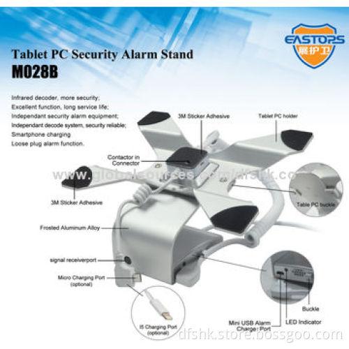 buglar alarm bracket security display stand device for Tablet PC
